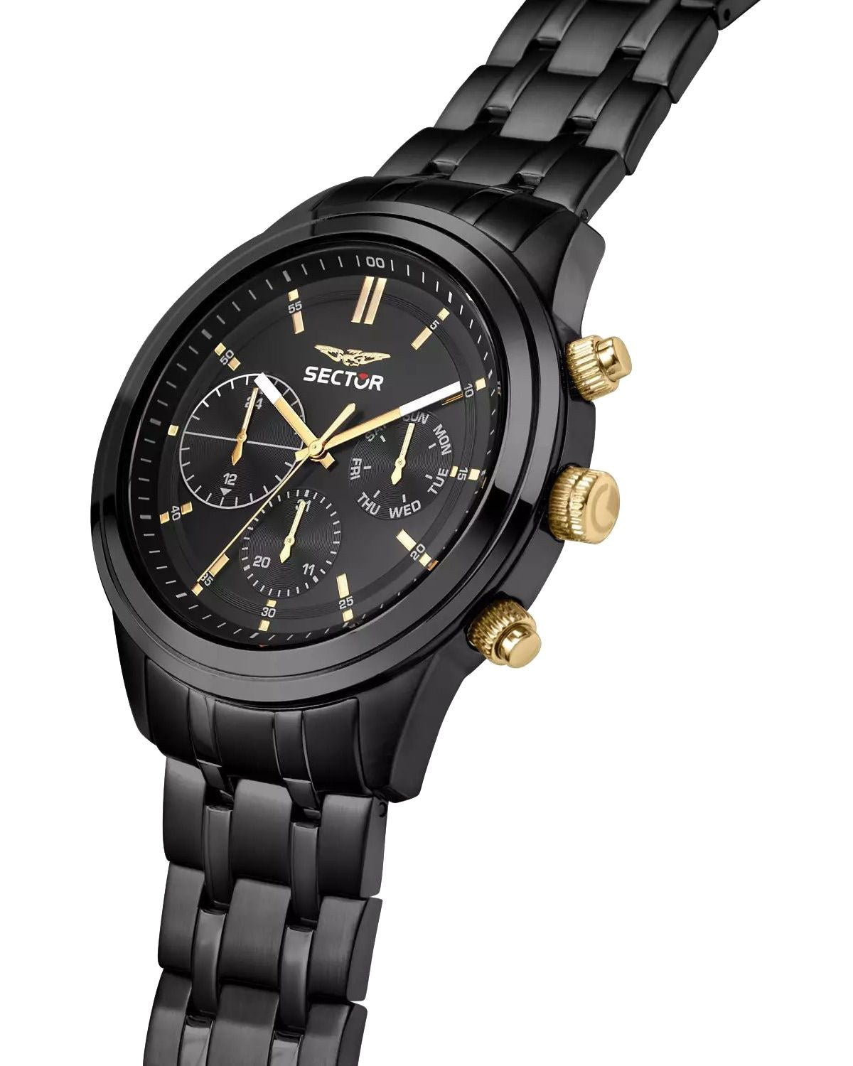 Ρολόι SECTOR 670 Black Stainless Steel Bracelet