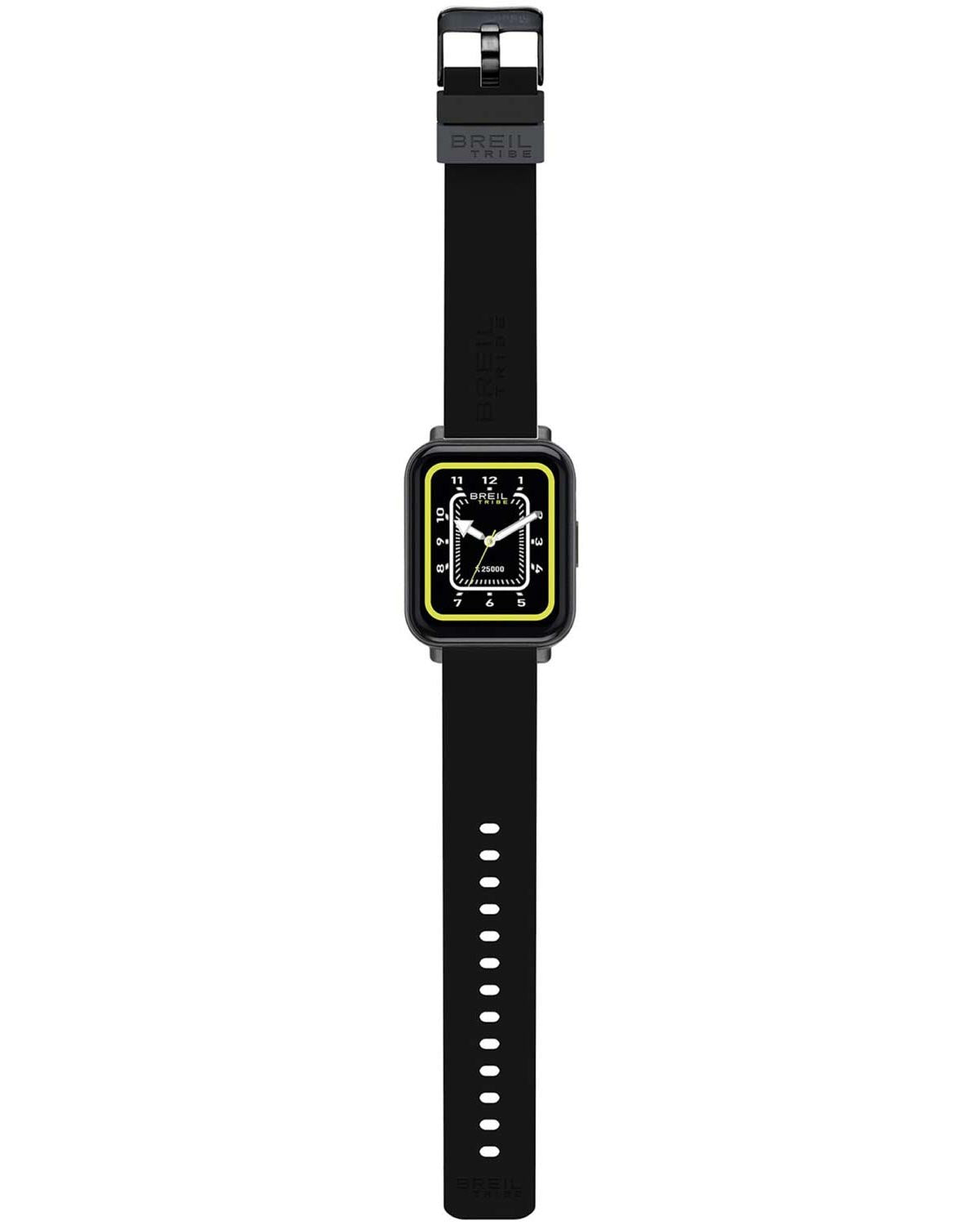 Ρολόι BREIL SBT-2 Smartwatch Black Silicone Strap Gift Set