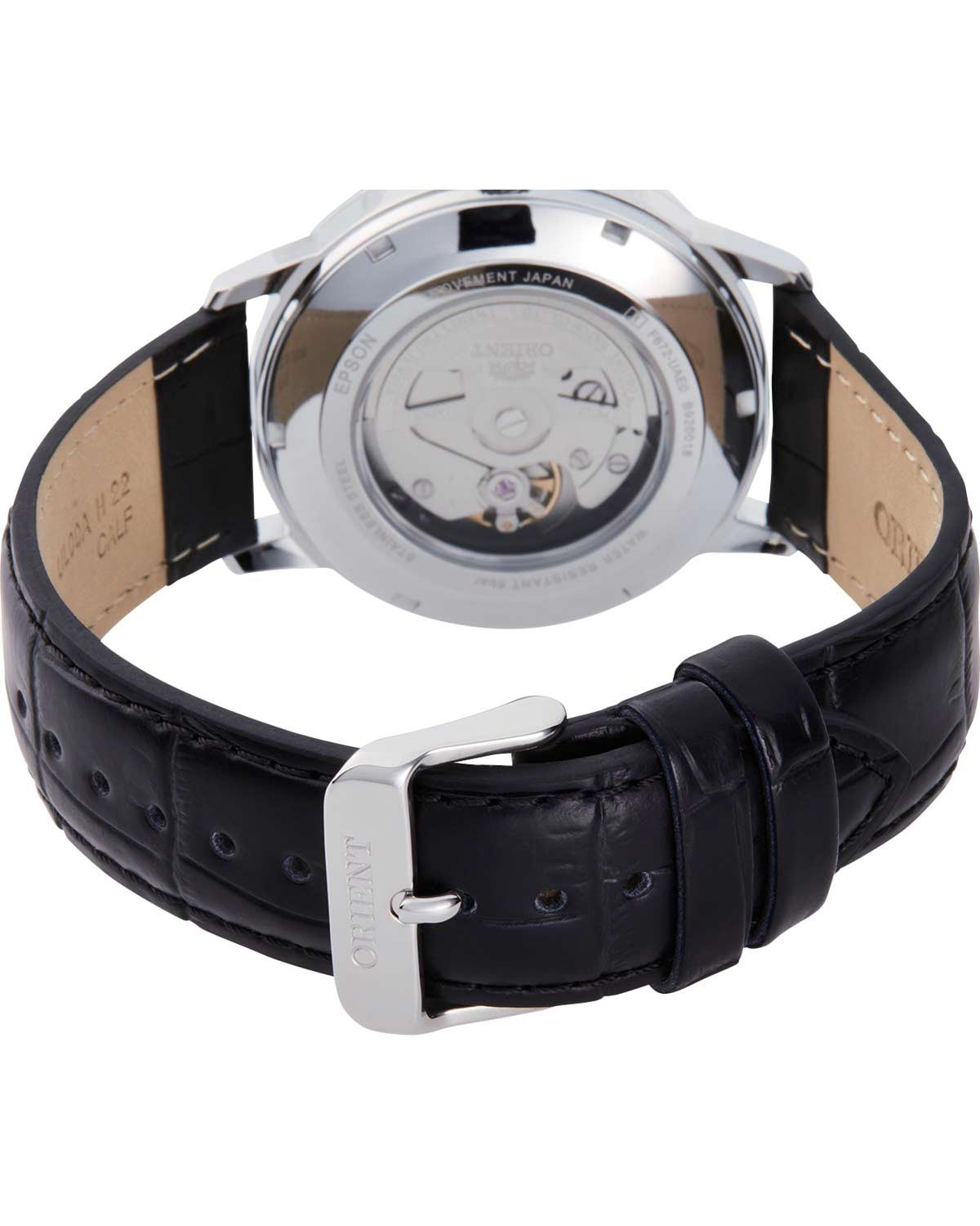 Ρολόι ORIENT Contemporary Automatic Black Leather Strap