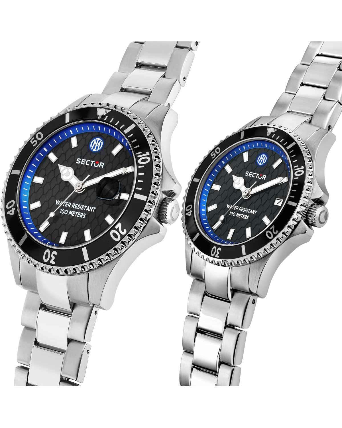 Ρολόγια SECTOR 230 Inter Special Edition Silver Stainless Steel Bracelet Gift Se