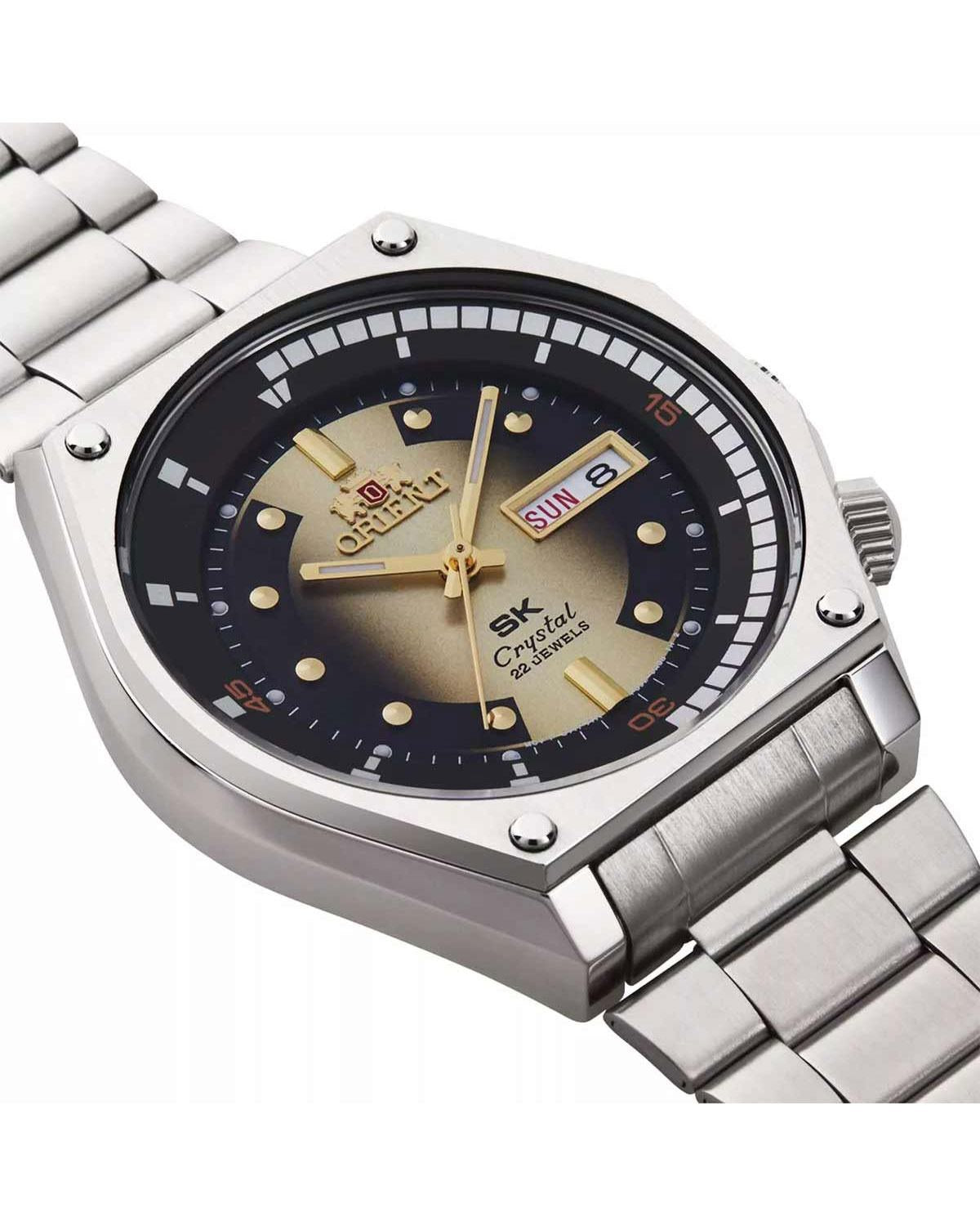 Ρολόι ORIENT Sports Automatic Silver Stainless Steel Bracelet