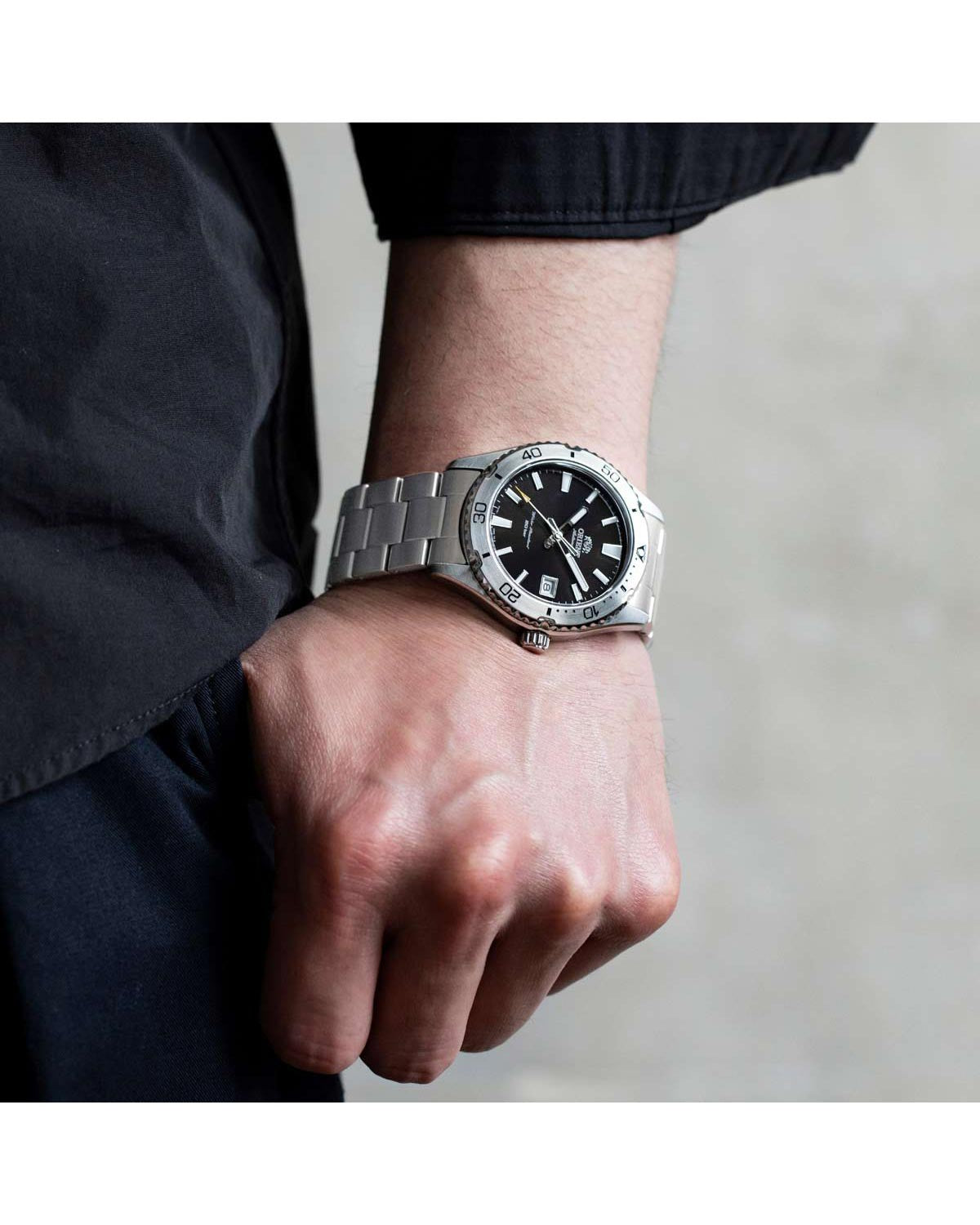 Ρολόι ORIENT Sports Mako 40 Automatic Silver Stainless Steel Bracelet