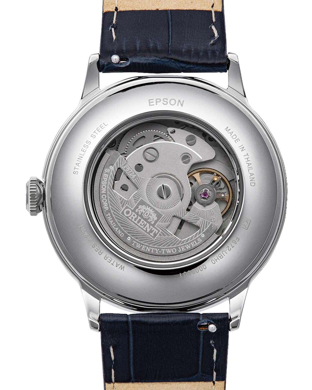Ρολόι ORIENT Classic Bambino Automatic Blue Leather Strap