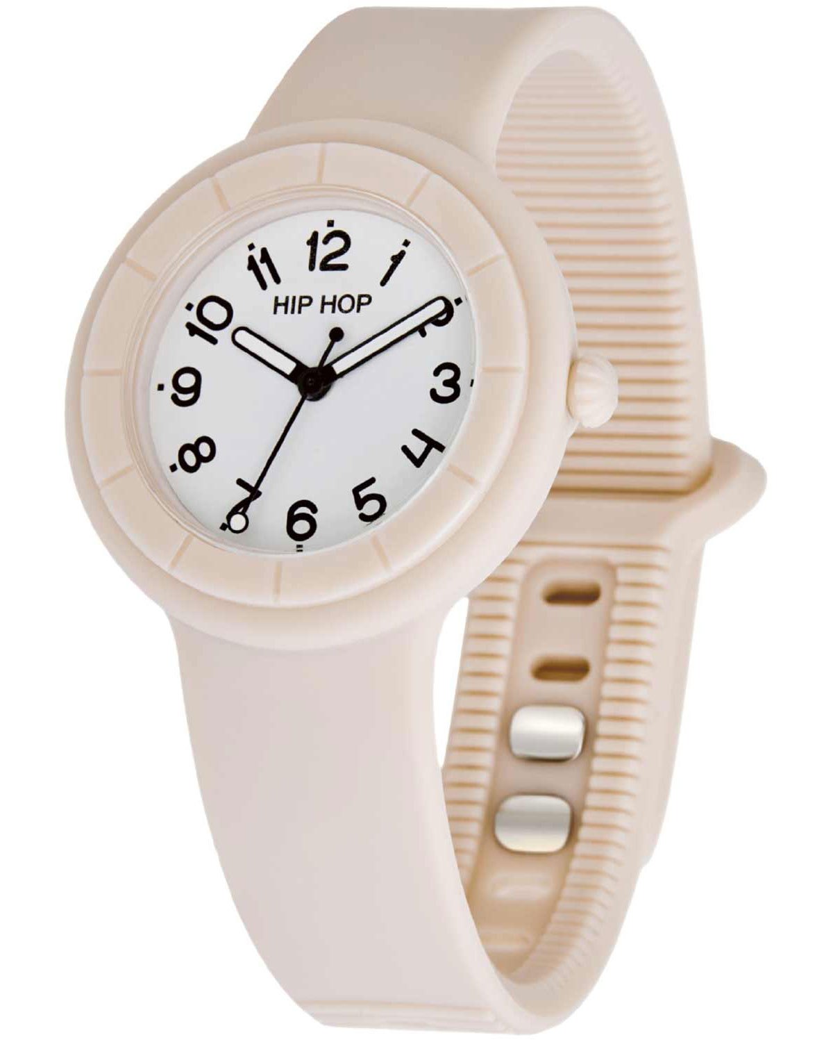 Ρολόι HIP HOP Hero.DOT Ballet Beige Silicone Strap