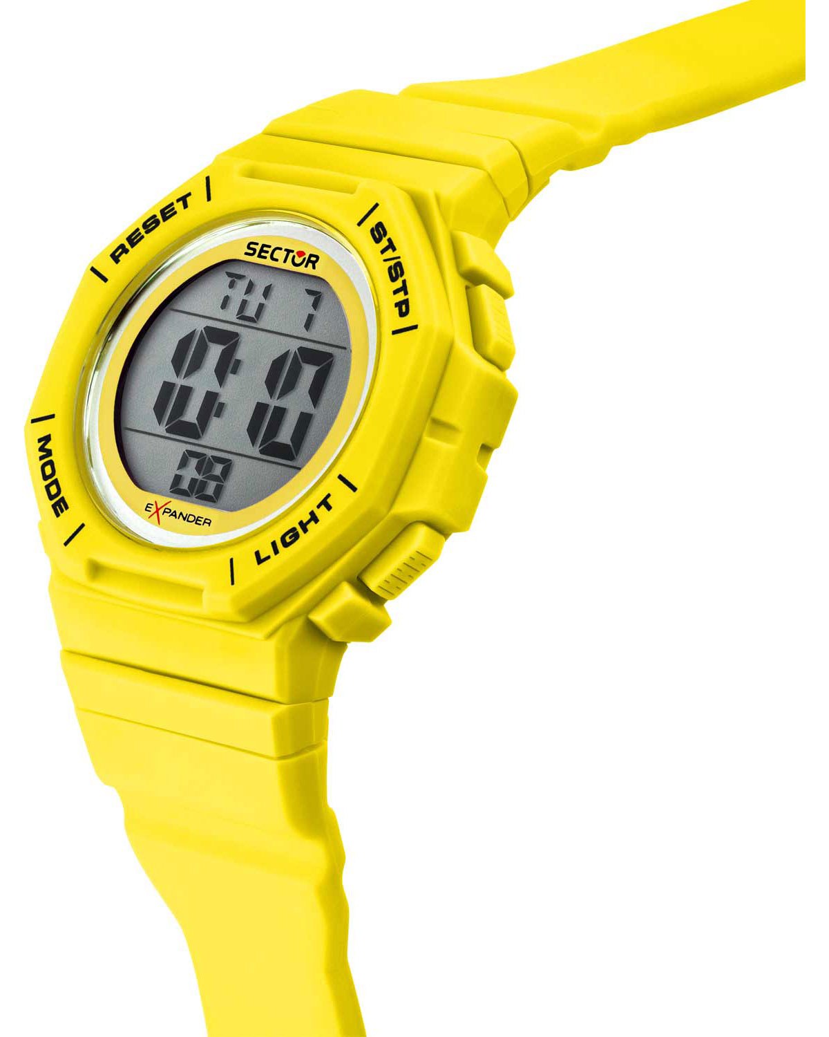 Ρολόι SECTOR EX-50 Chronograph Yellow Plastic Strap
