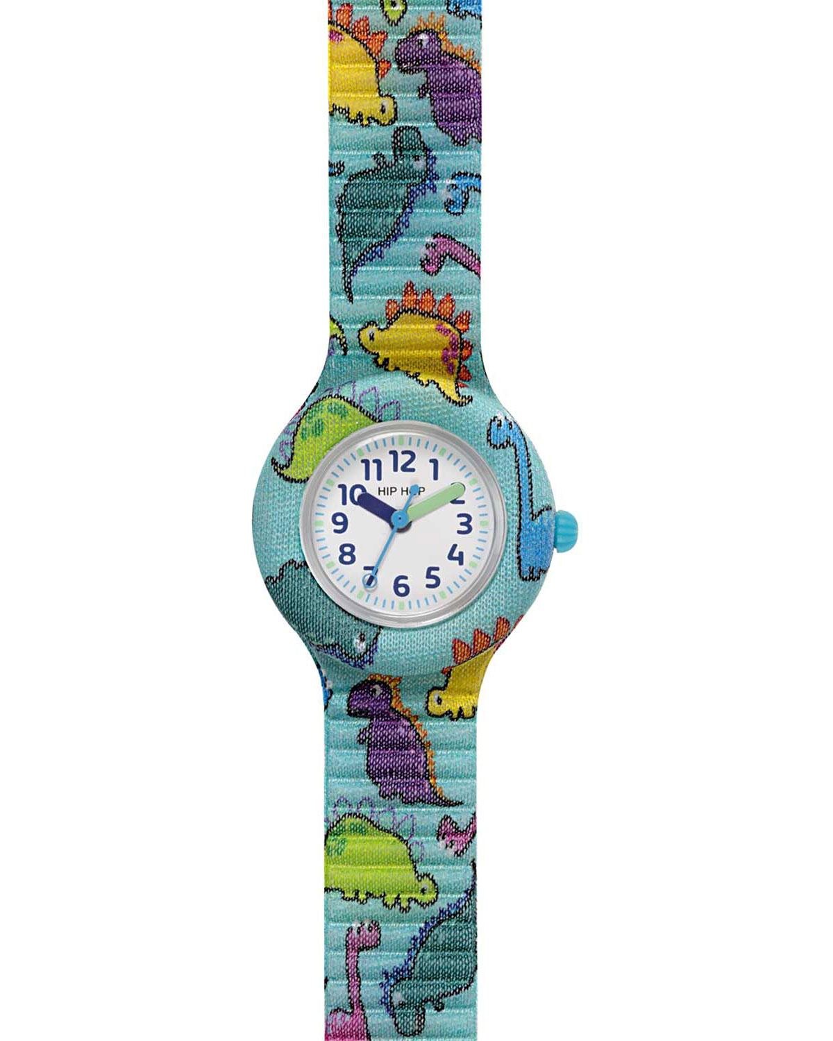 Παιδικό ρολόι HIP HOP Kids Fun Happy Dino Multicolor Combined Materials Strap