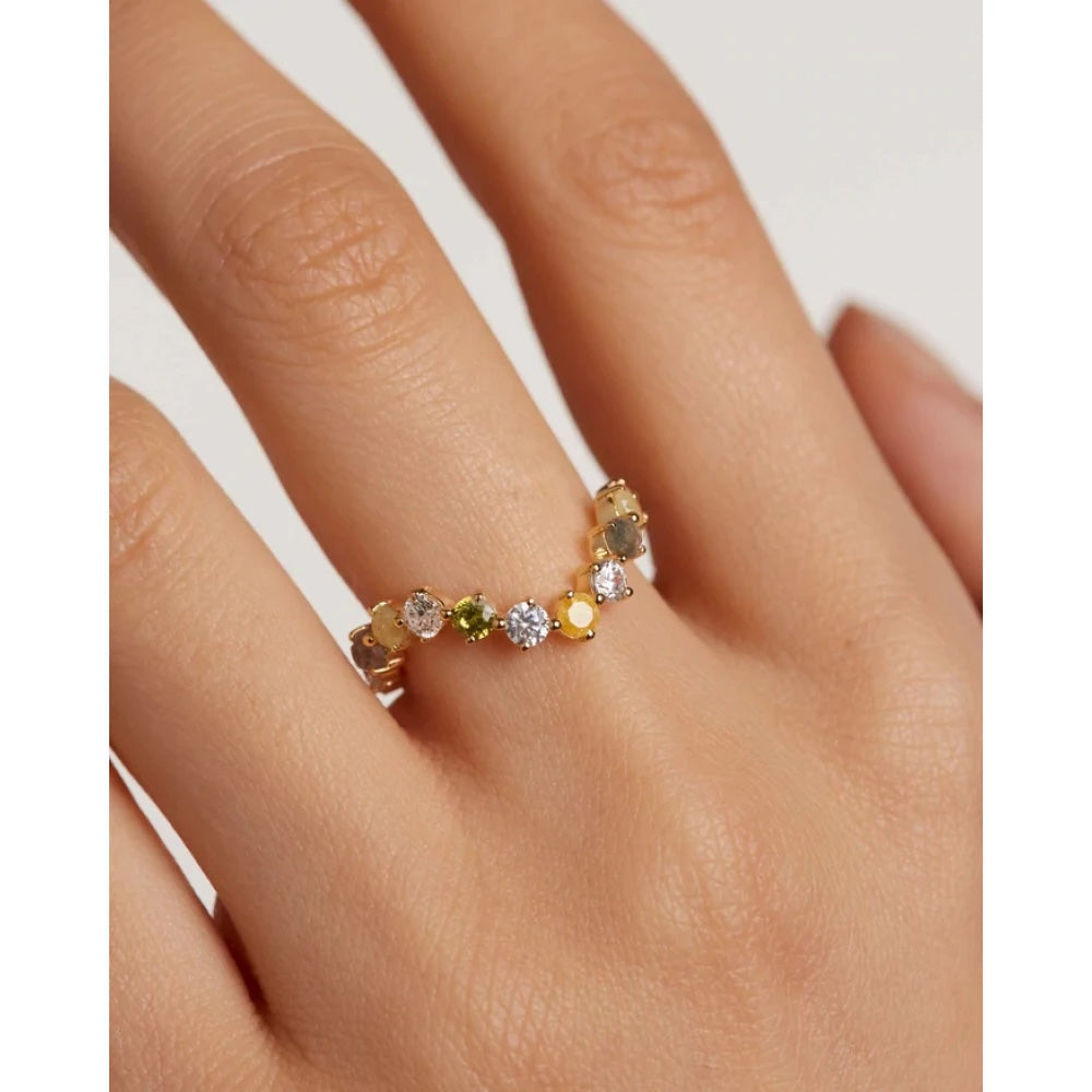 PDPaola April Gold Ring