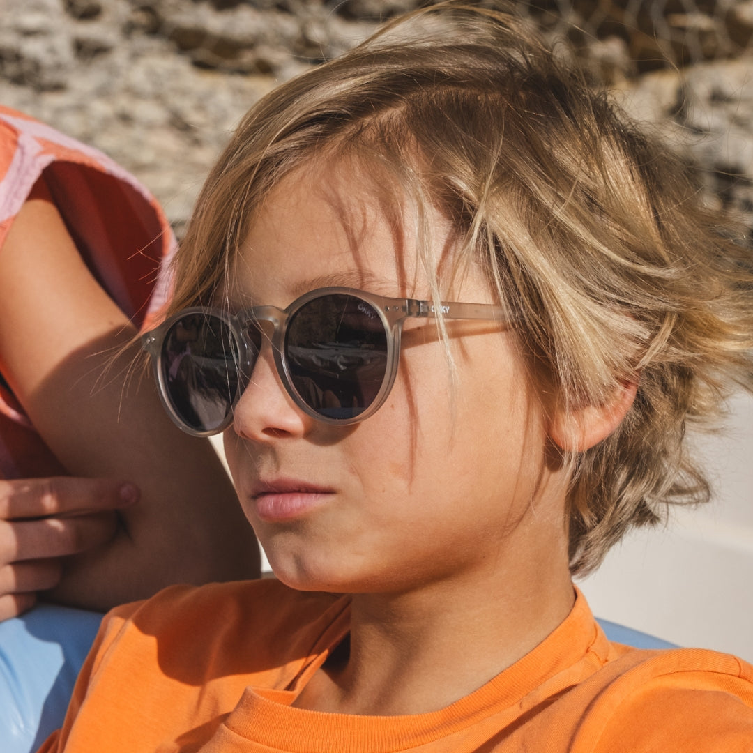 OKKY 9-16 Ετών Παιδικά Γυαλία Polarized Γκρί Lucia OK34003