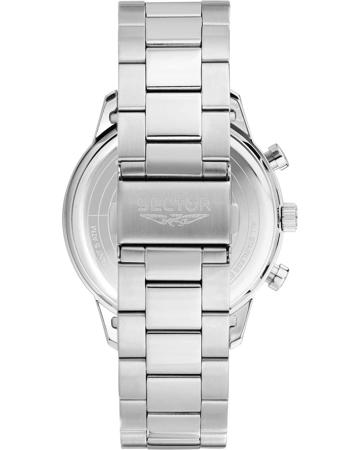 Ρολόι SECTOR 270 Chronograph Silver Stainless Steel Bracelet