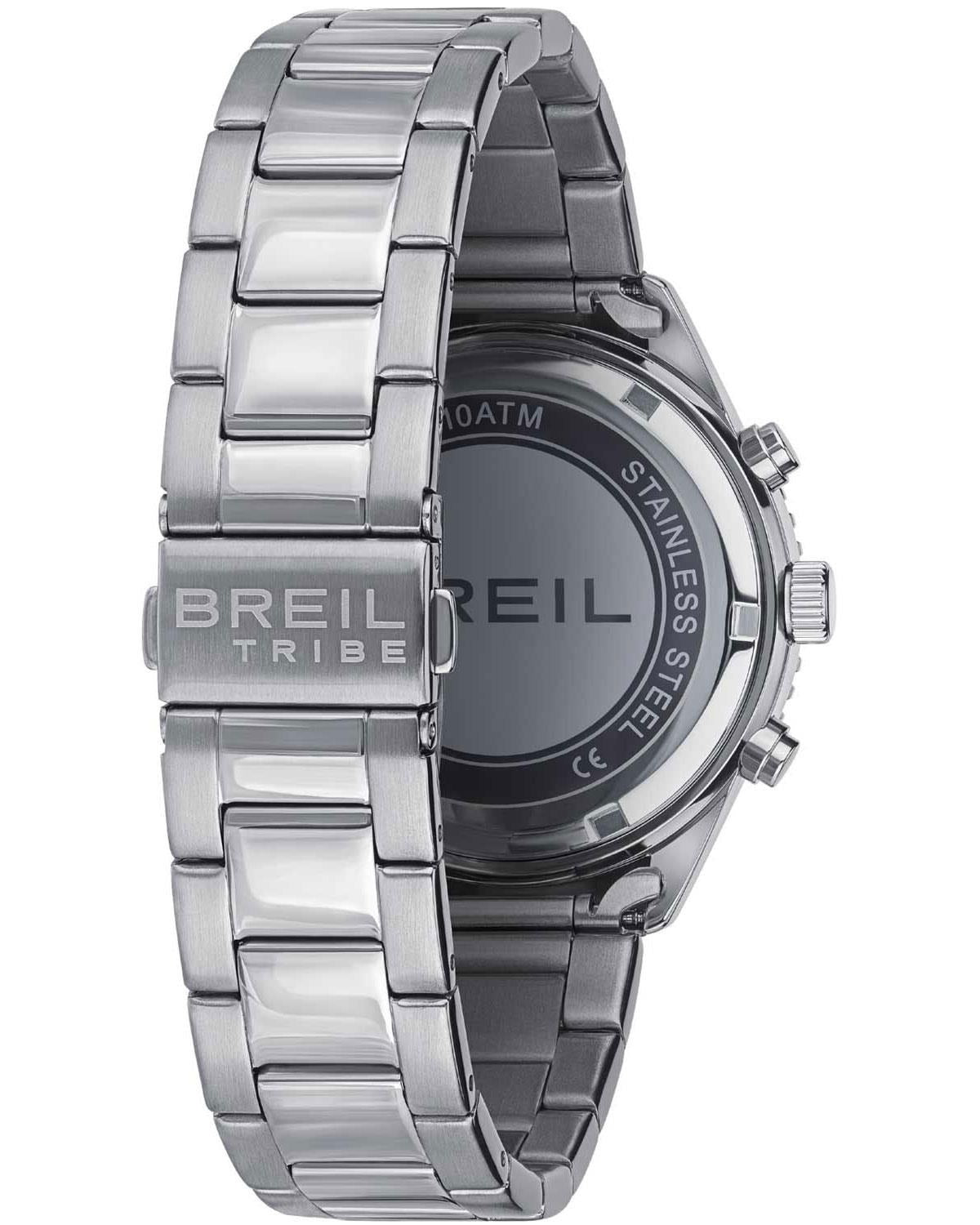 Ρολόι BREIL Tribe Overhand Chronograph Silver Stainless Steel Bracelet