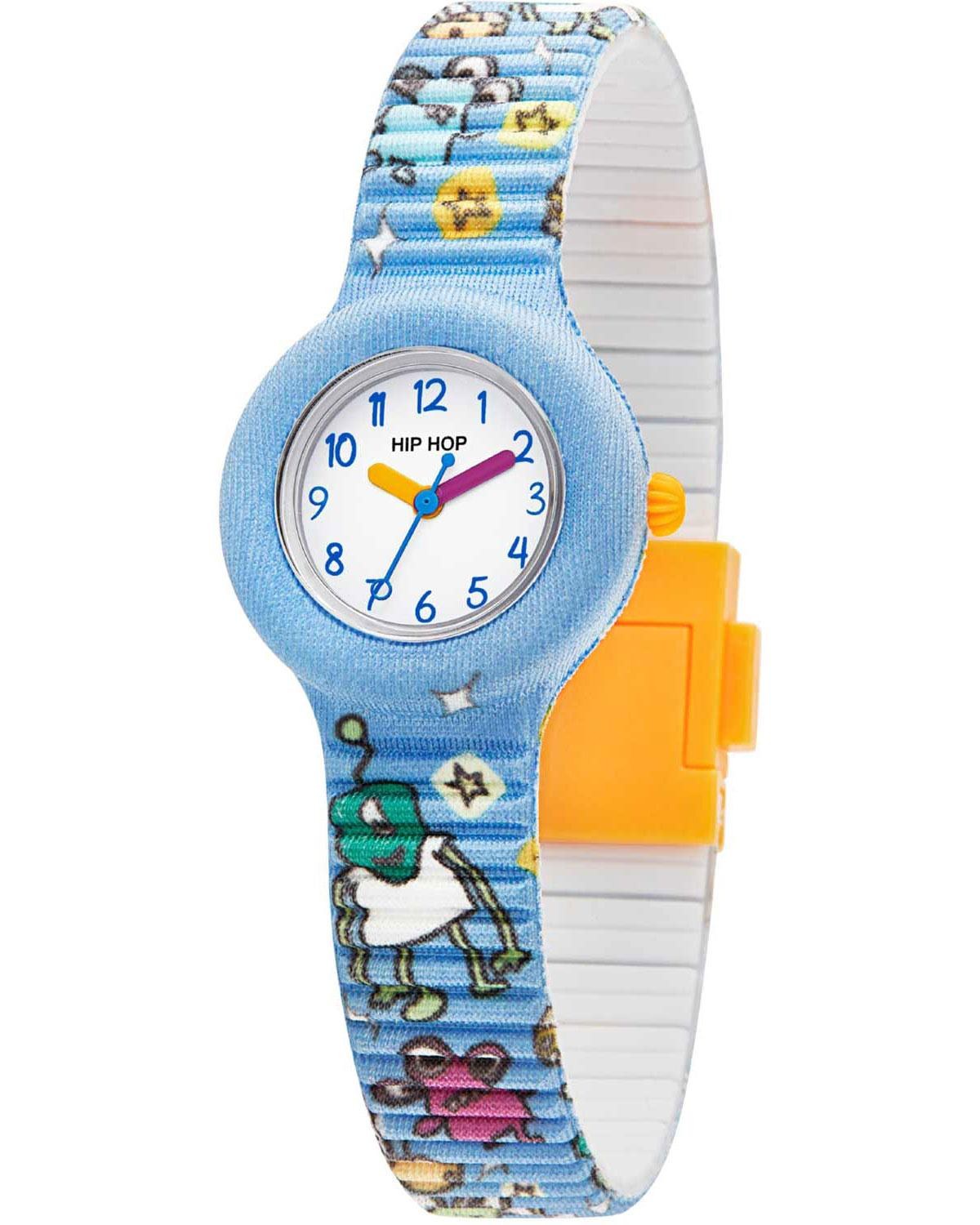 Παιδικό ρολόι HIP HOP Kids Fun Aliens White Combined Materials Strap