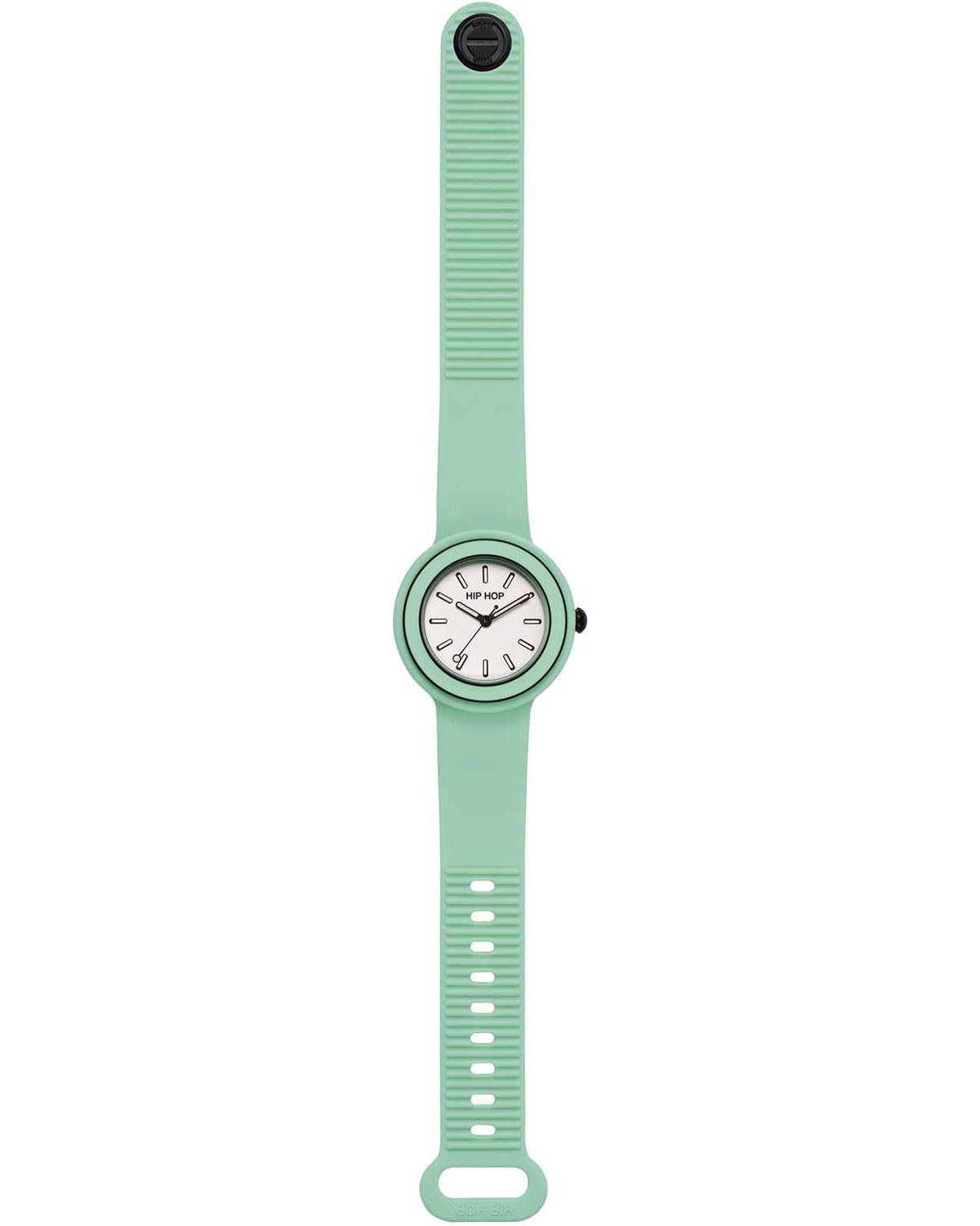 Ρολόι HIP HOP Hero.DOT Bezel Mint Green Silicone Strap