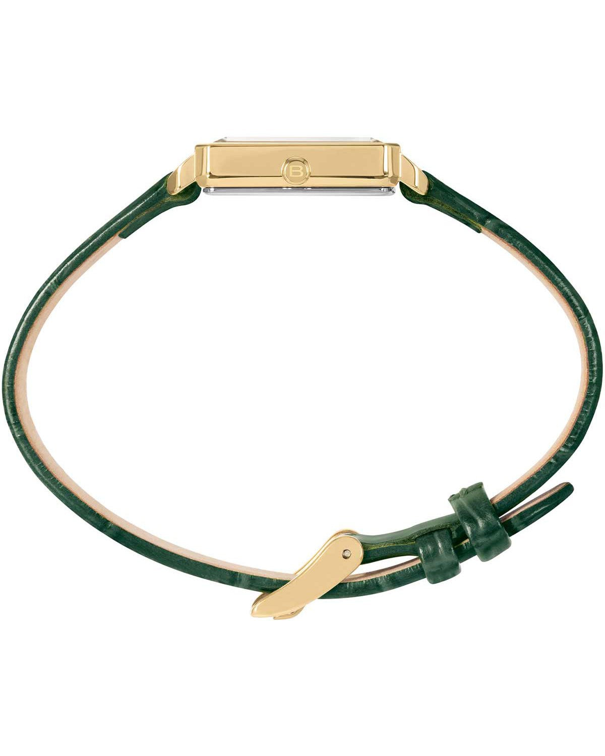 Ρολόι BREIL Carre Green Leather Strap