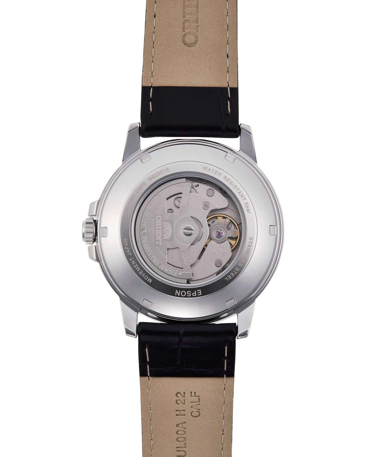 Ρολόι ORIENT Contemporary Automatic Black Leather Strap