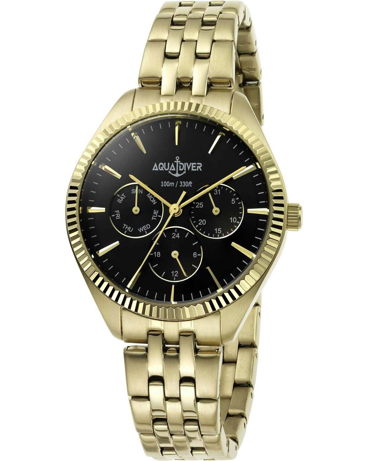 Ρολόι AQUADIVER Mermaid Gold Stainless Steel Bracelet