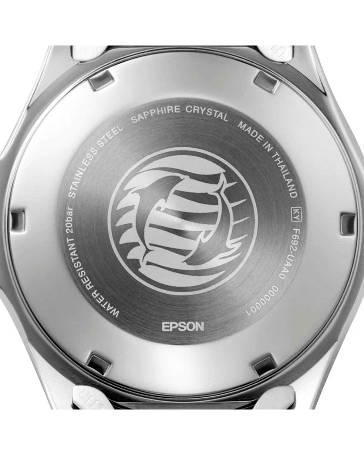Ανδρικό ρολόι ORIENT Mako V αυτόματο με ασημί μπρασελέ από ανοξείδωτο ατσάλι