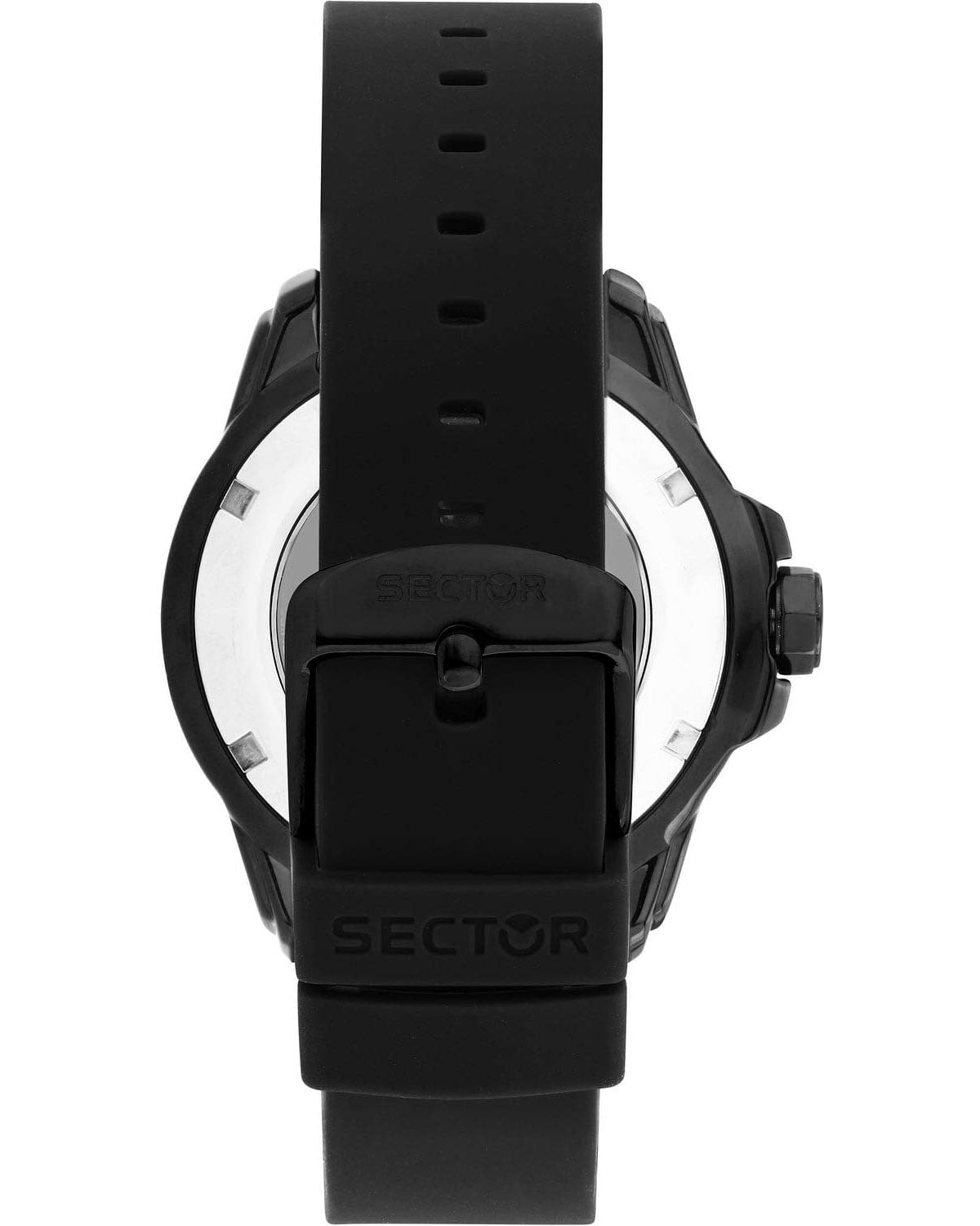 Ρολόι SECTOR Legend Automatic Black Plastic Strap Gift Set