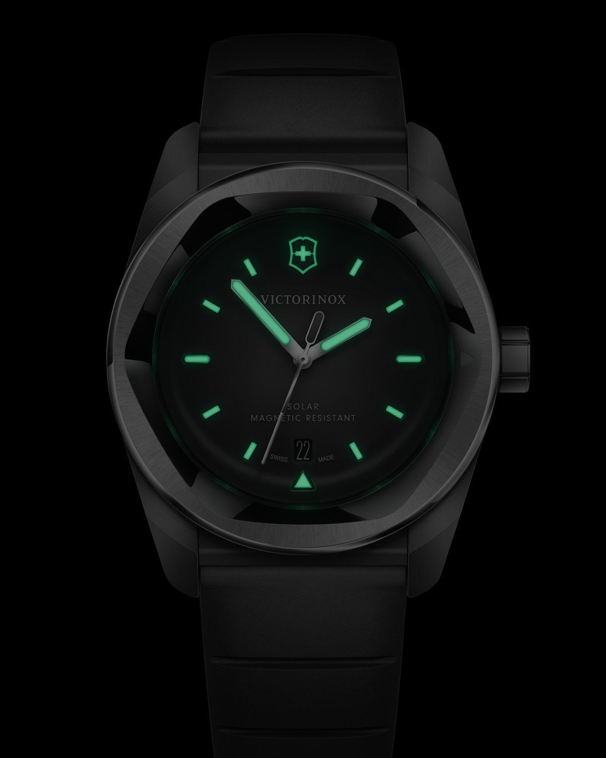 Ρολόι VICTORINOX Concept One Solar Black Rubber Strap