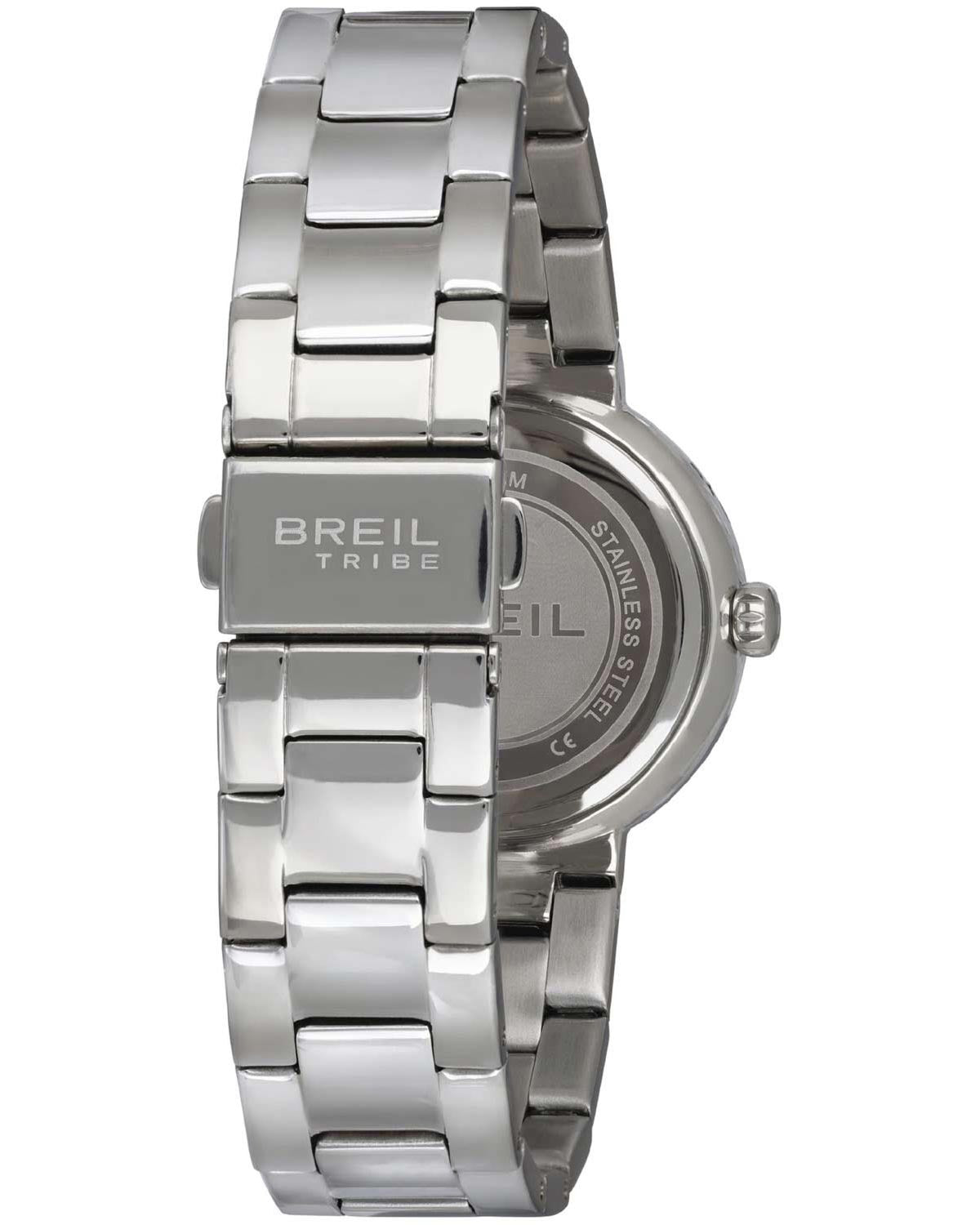 Ρολόι BREIL Tribe Dance Floor Crystals Silver Stainless Steel Bracelet