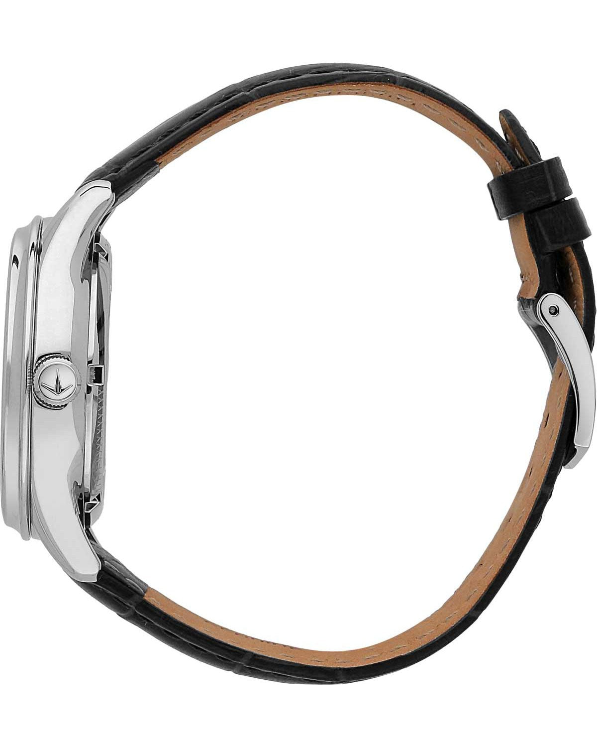Ρολόι LUCIEN ROCHAT Montreux Black Leather Strap