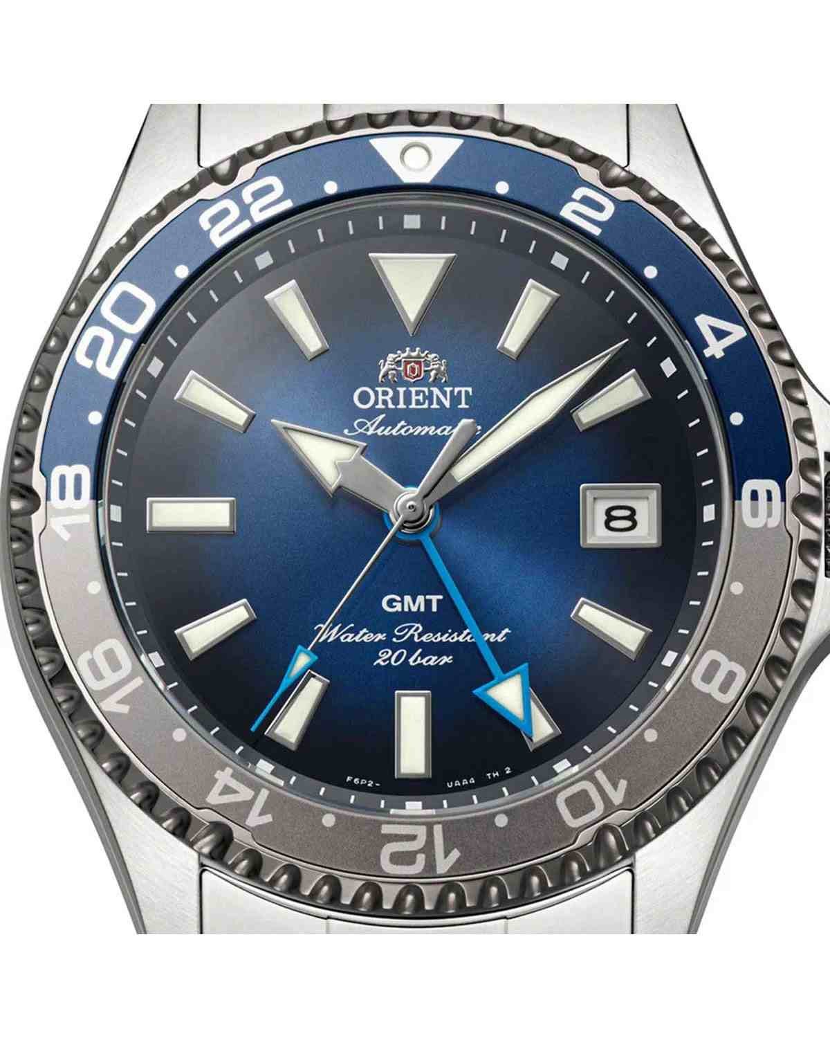 Συλλεκτικό ανδρικό ρολόι ORIENT Mako GMT Limited Edition αυτόματο με διπλή ώρα
