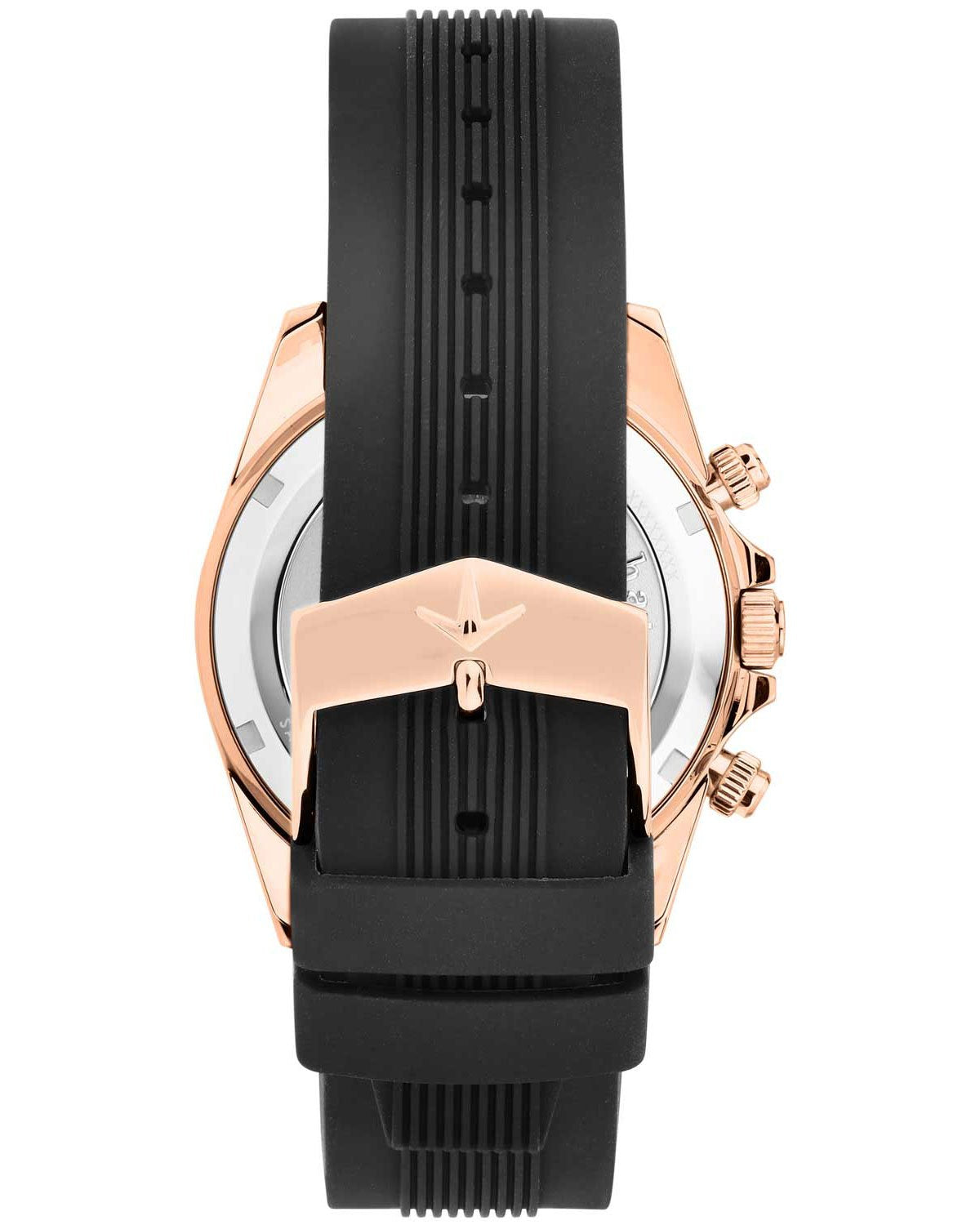 Ρολόι LUCIEN ROCHAT Leman Chronograph Black Silicone Strap