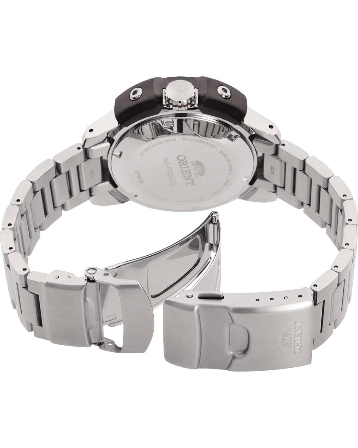 Ρολόι ORIENT Sports M-Force Diver Automatic Silver Stainless Steel Bracelet