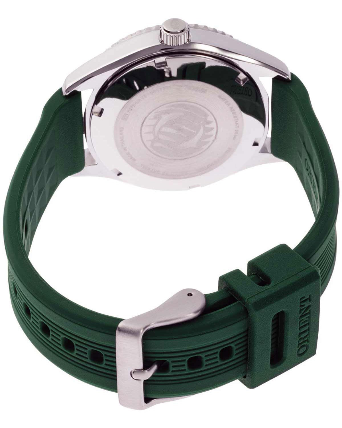 Ρολόι ORIENT Sports Mako 40 Automatic Green Synthetic Strap