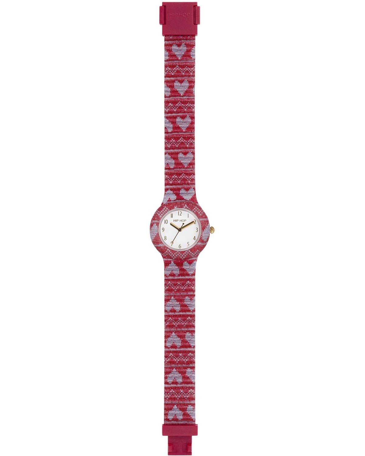 Ρολόι HIP HOP x La Methode Love Me Yes Combined Materials Strap Special Edition