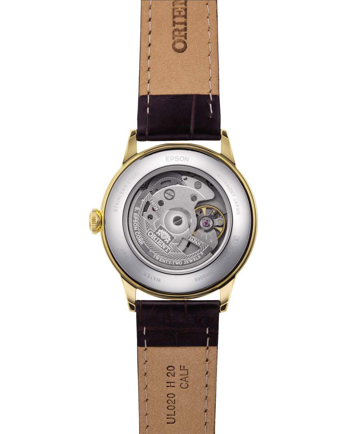 Ρολόι ORIENT Classic Bambino Automatic Brown Leather Strap