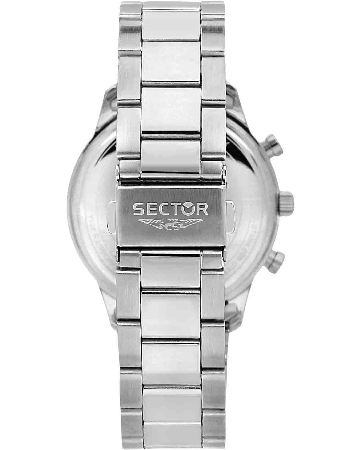 Ρολόι SECTOR 270 Chronograph Silver Stainless Steel Bracelet
