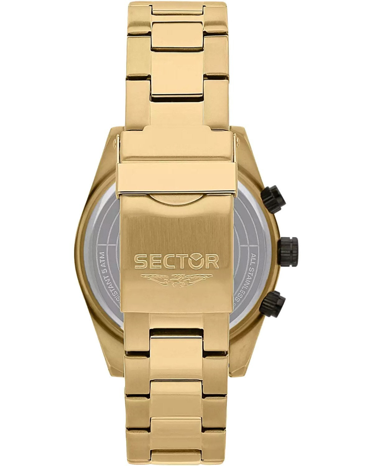 Ρολόι SECTOR 240 Chronograph Gold Stainless Steel Bracelet