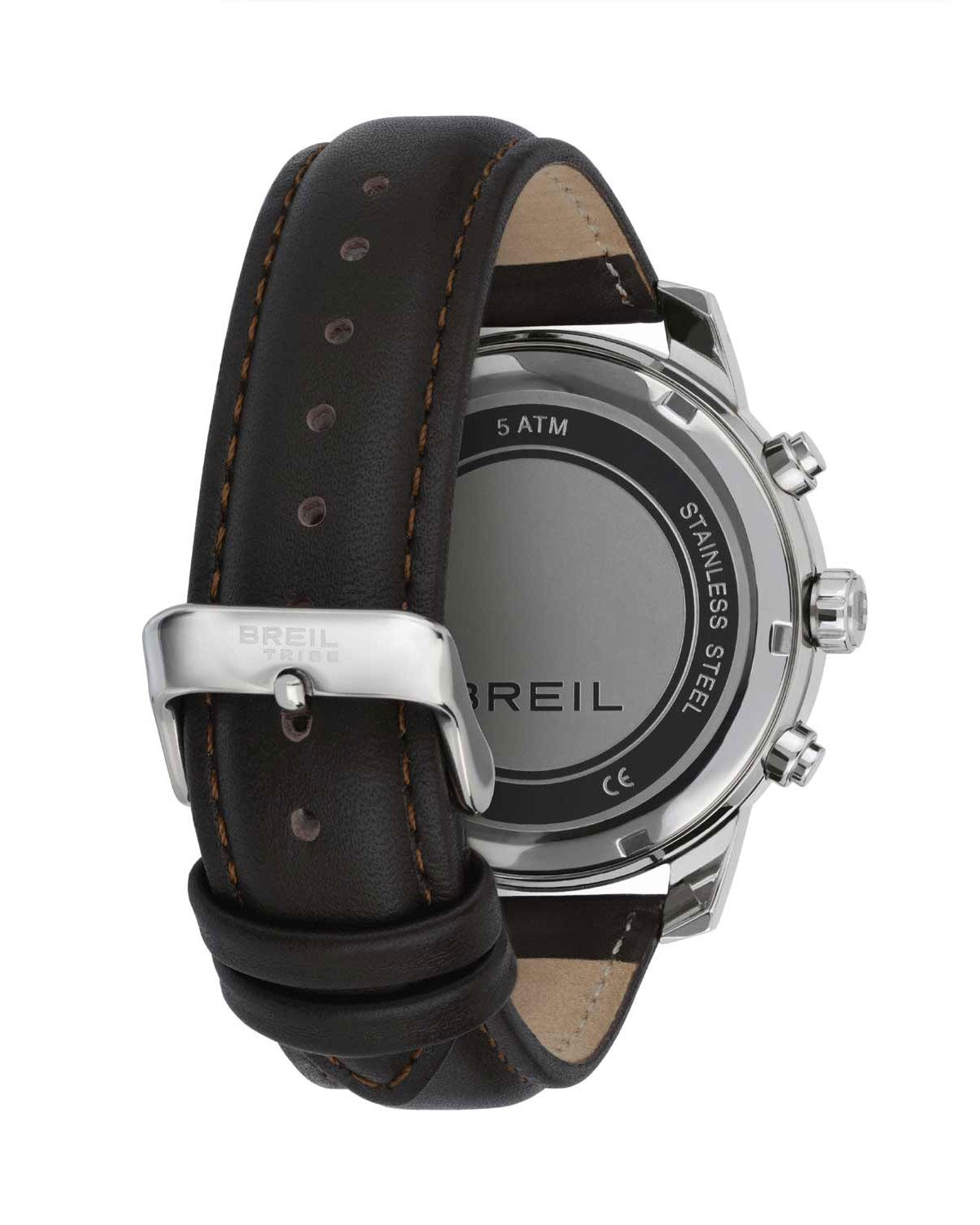 Ρολόι BREIL Tribe Caliber Chronograph Brown Leather Strap