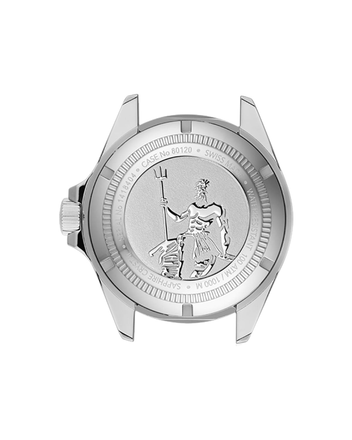 Ρολόι EDOX Neptunian Automatic Black Rubber Strap