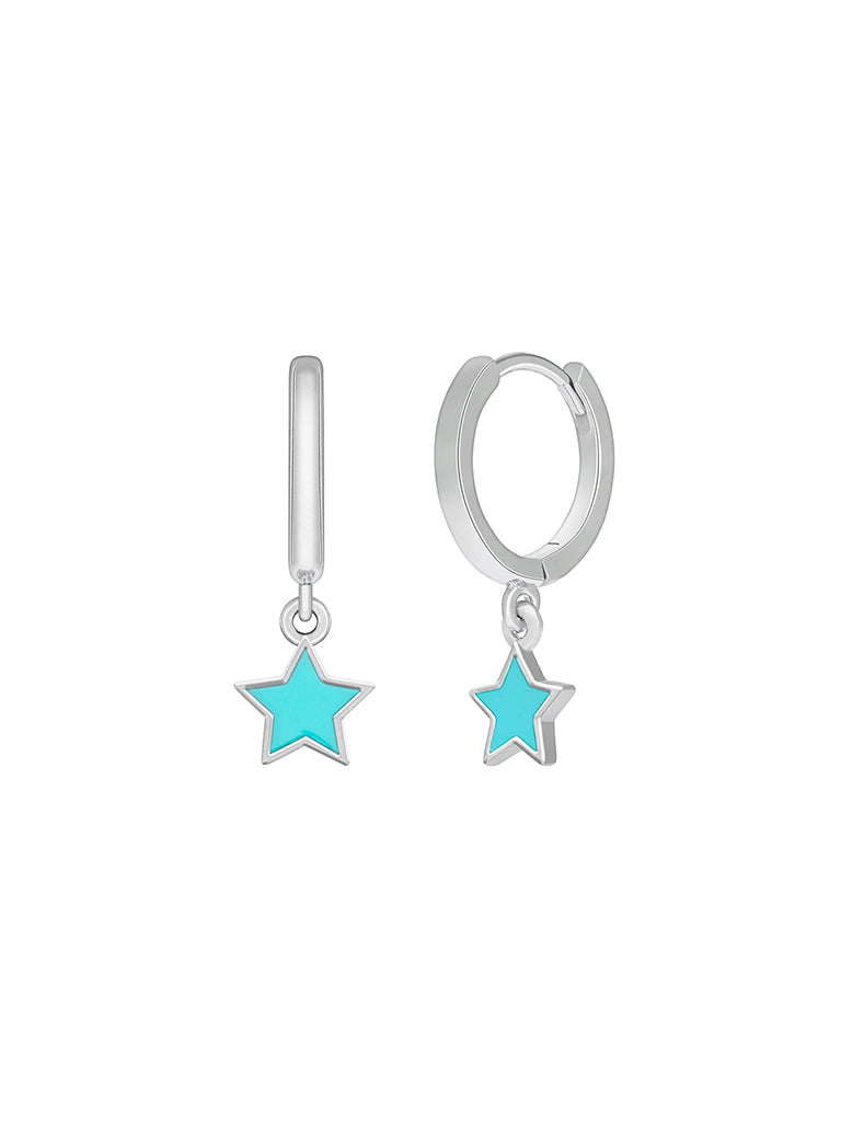 Ασημένια σκουλαρίκια Marea Silver D03601-BS