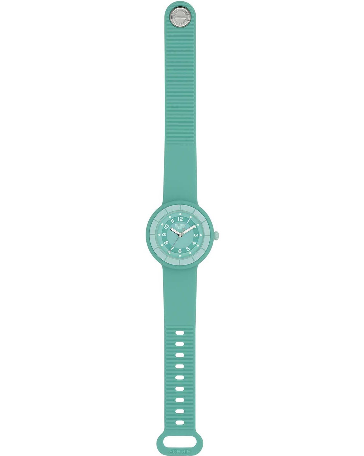 Ρολόι HIP HOP Hero.DOT Solar Turquoise Silicone Strap