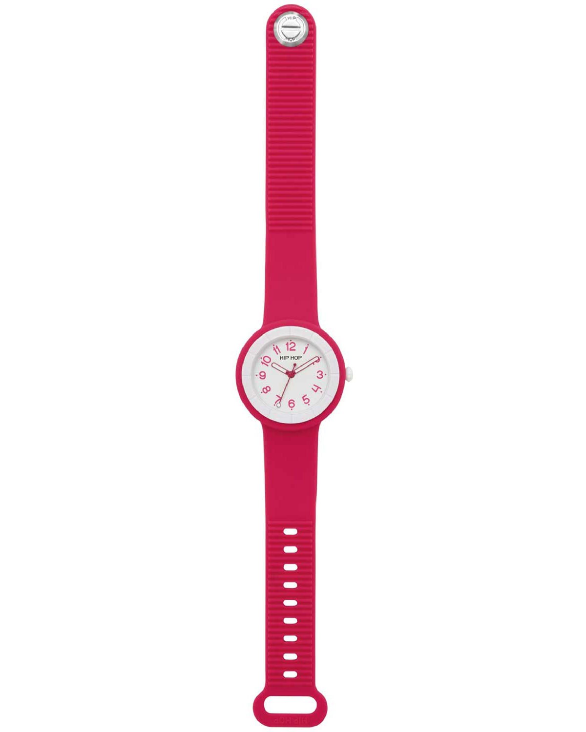 Ρολόι HIP HOP Hero.DOT Berry Fuchsia Silicone Strap