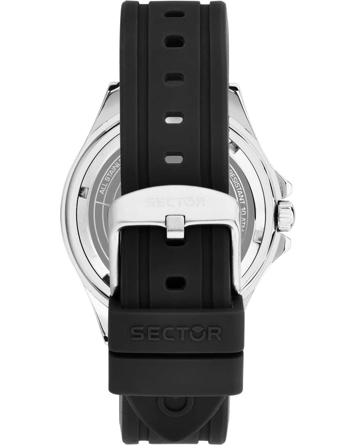 Ρολόι SECTOR 230 Black Silicone Strap