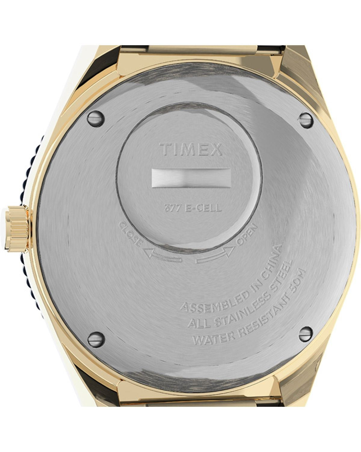 Ρολόι TIMEX Q Reissue Gold Stainless Steel Bracelet