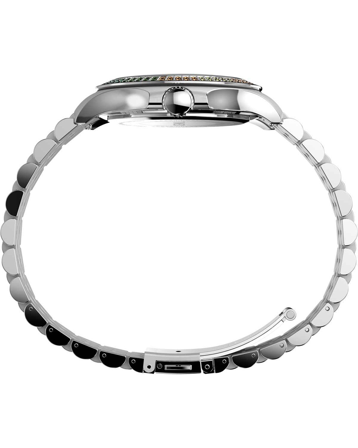 Ρολόι TIMEX Kaia Crystals Silver Stainless Steel Bracelet