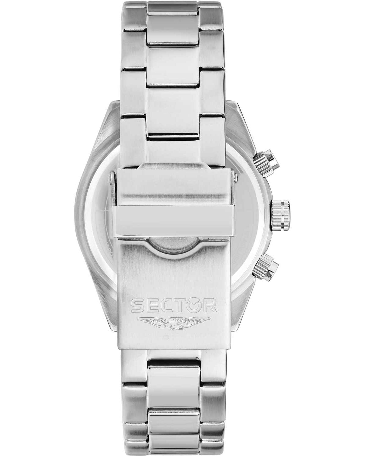Ρολόι SECTOR 240 Chronograph Silver Stainless Steel Bracelet