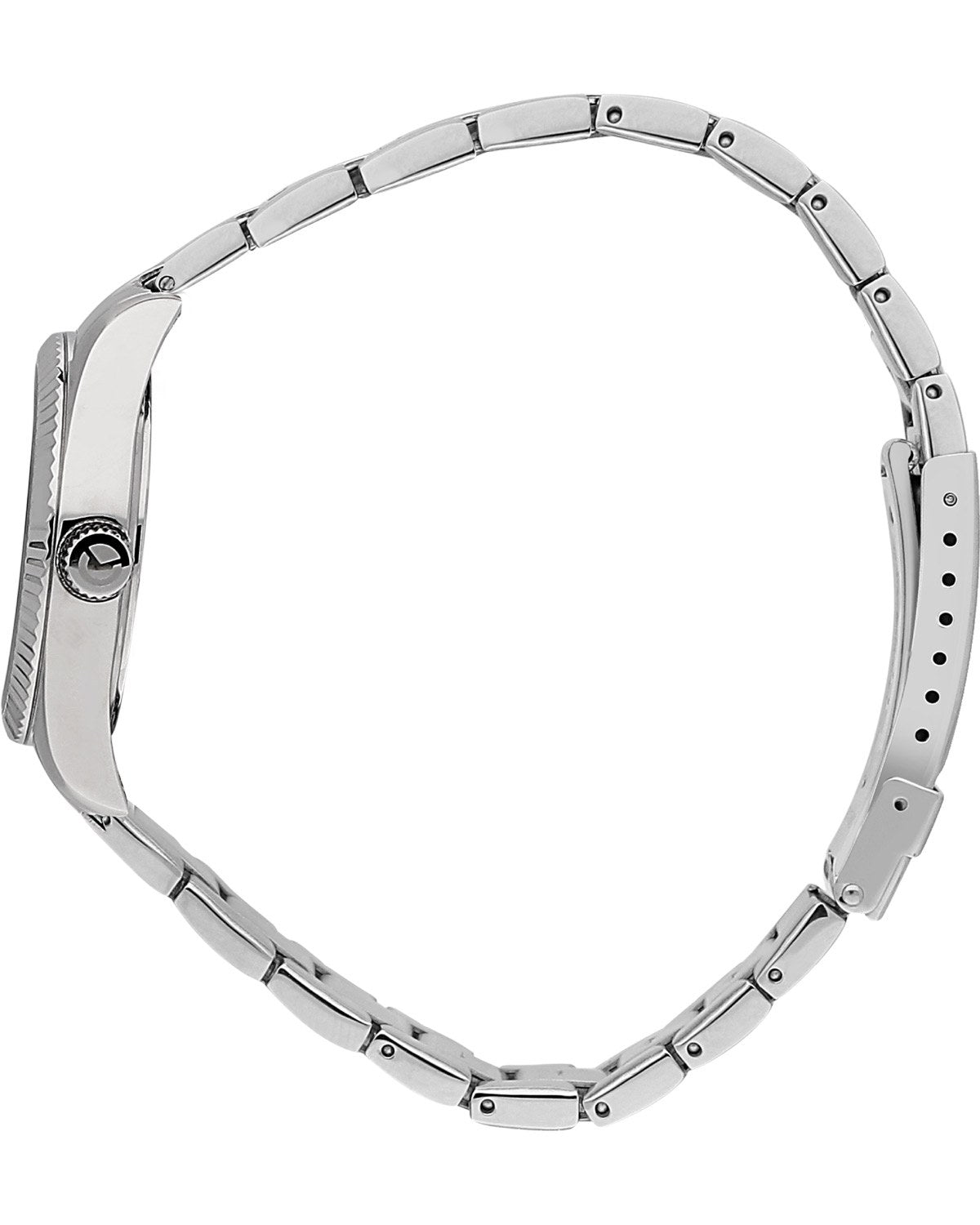 SECTOR 240 Silver Stainless Steel Bracelet
