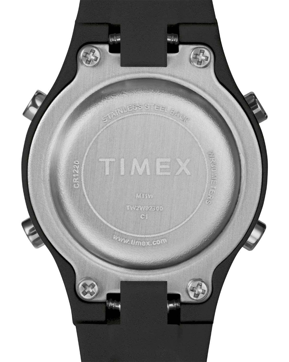 Παιδικό ρολόι TIMEX Time Machines Chronograph Black Resin Strap