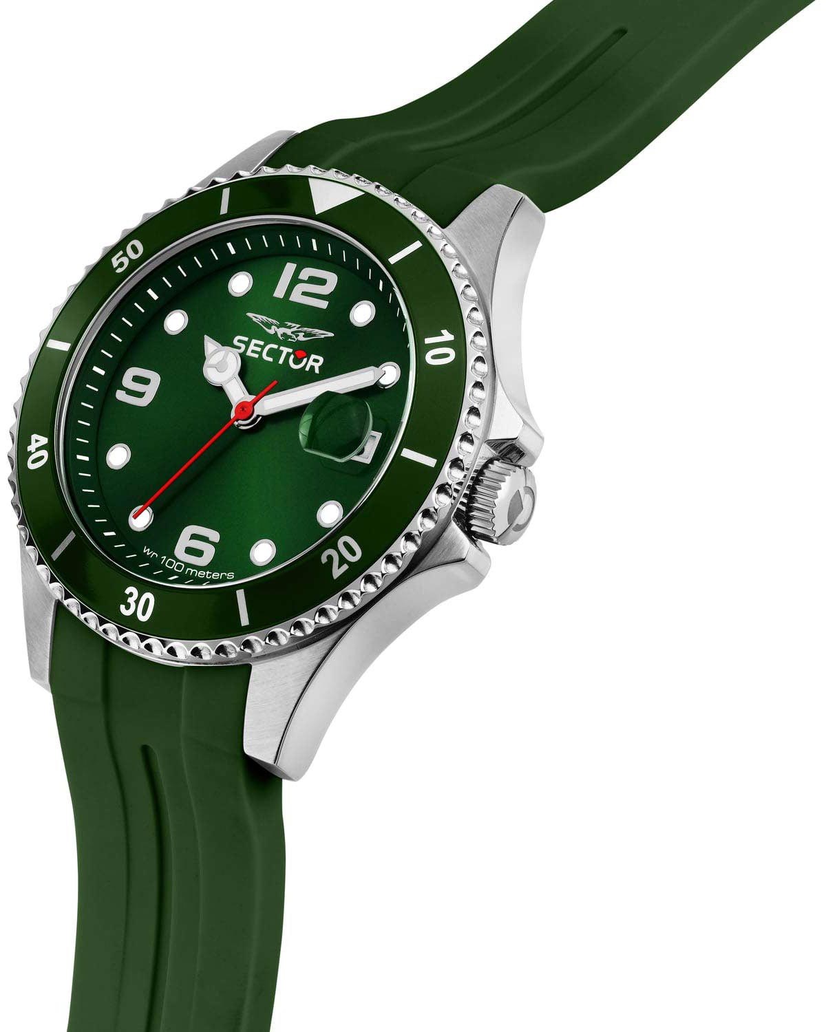 Ρολόι SECTOR 230 Green Plastic Strap Gift Set