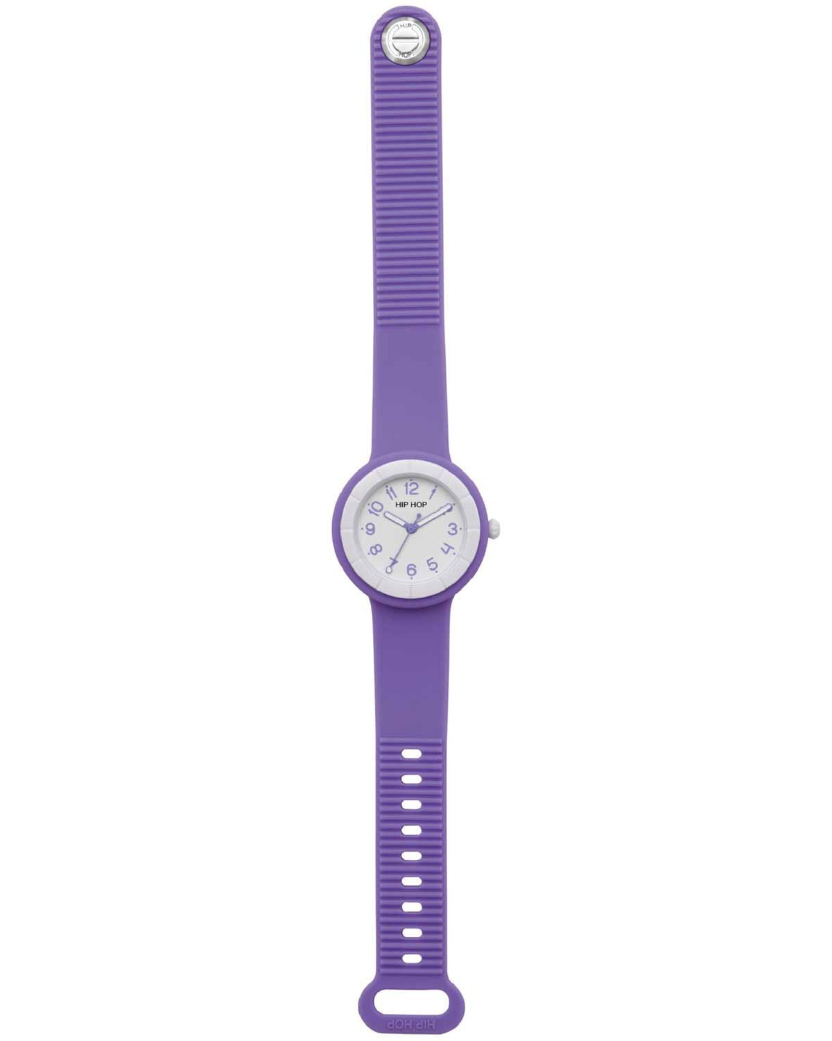 Ρολόι HIP HOP Hero.DOT Lilac Silicone Strap