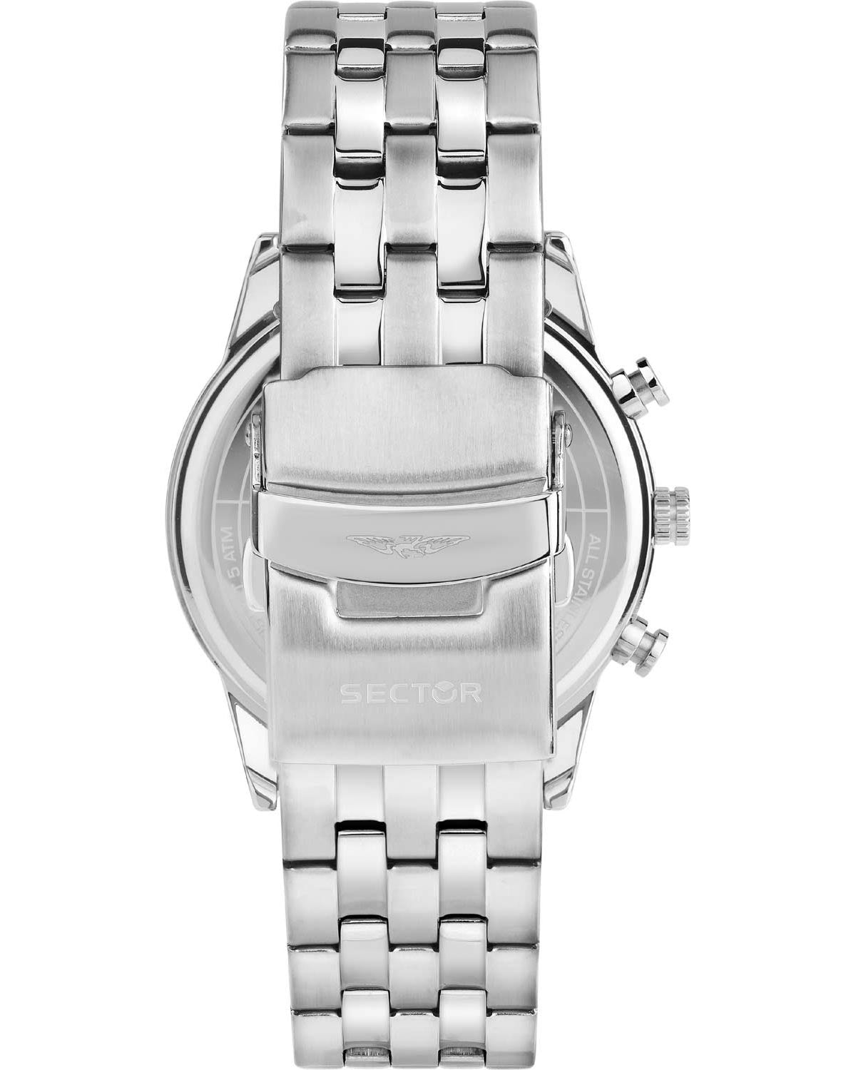 Ρολόι SECTOR 660 Chronograph Silver Stainless Steel Bracelet
