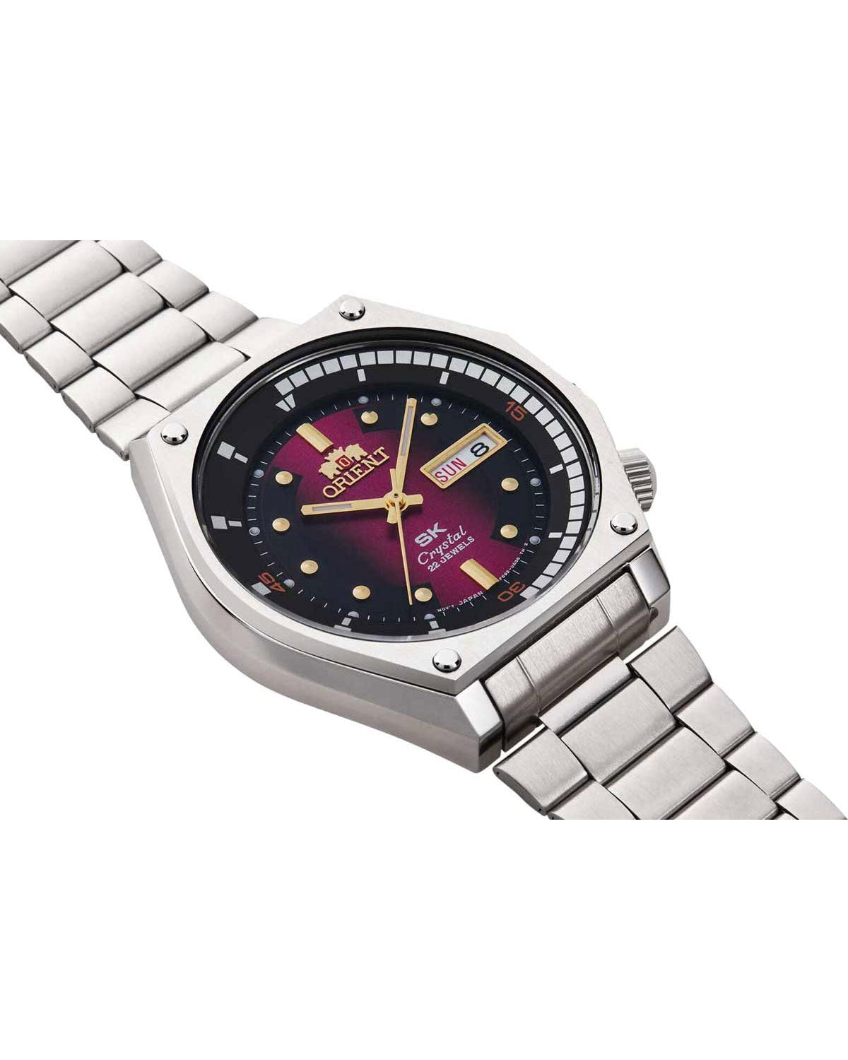 Ρολόι ORIENT Sports Automatic Silver Stainless Steel Bracelet