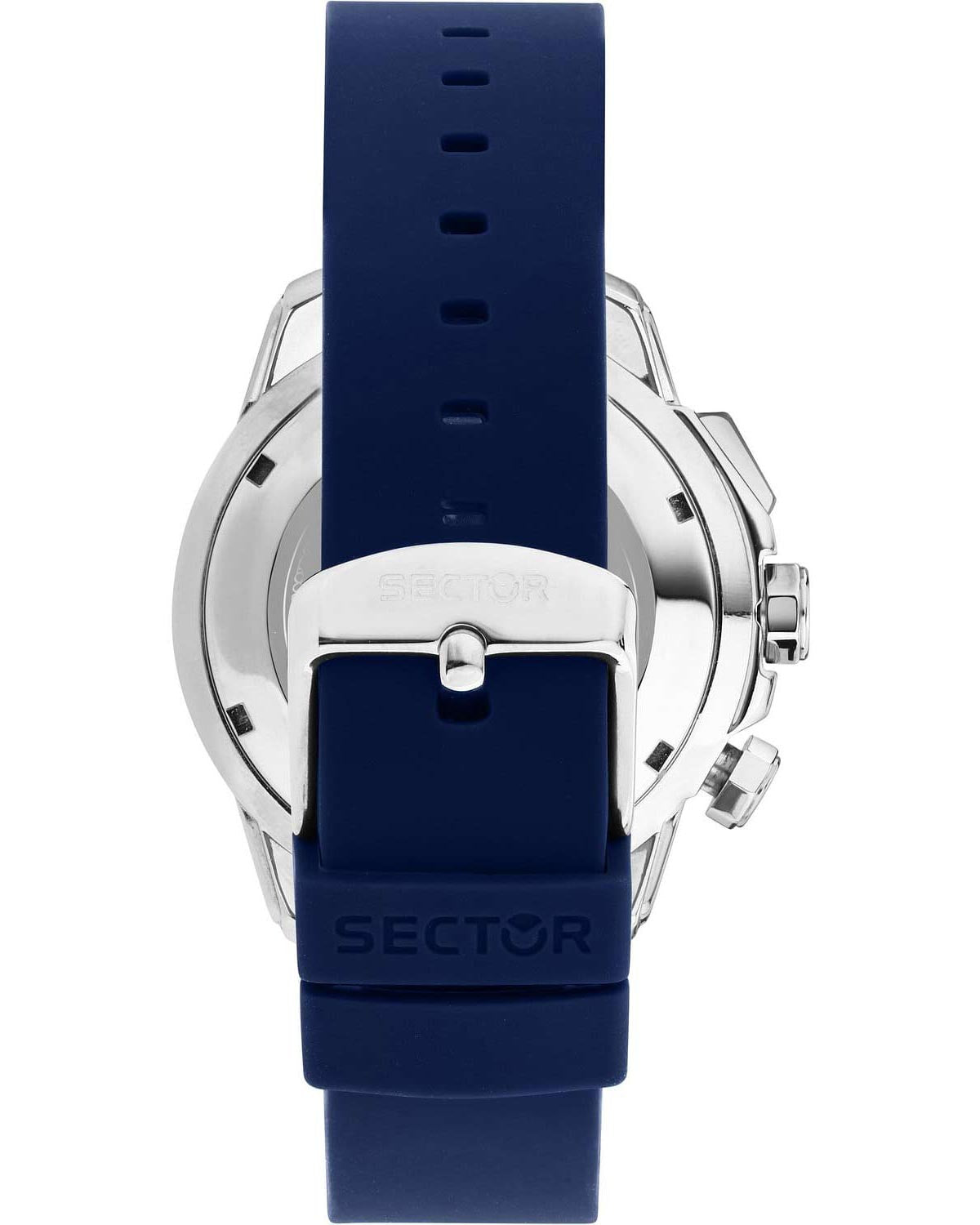 Ρολόι SECTOR Legend Chronograph Blue Plastic Strap