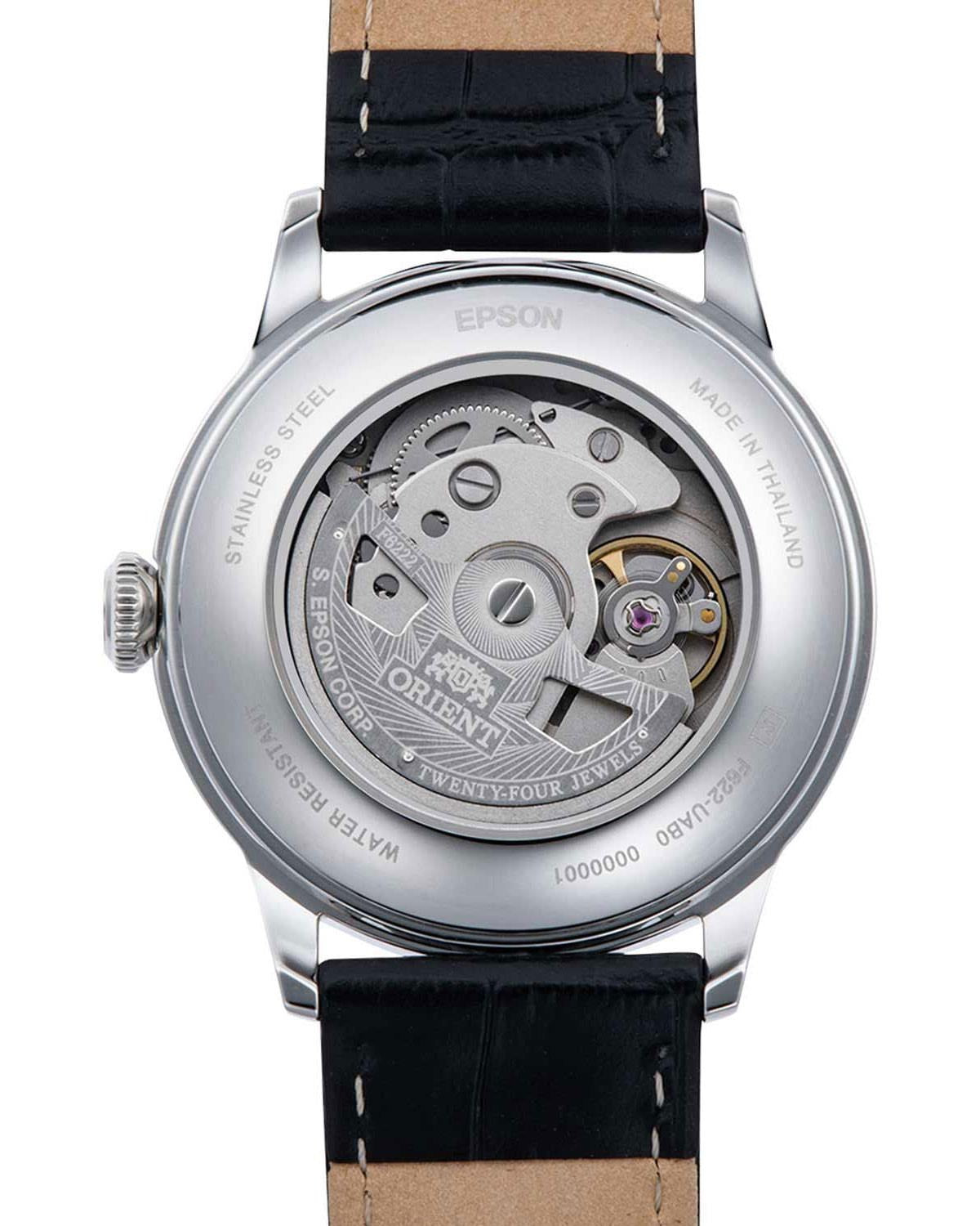 Ρολόι ORIENT Classic Bambino Automatic Black Leather Strap
