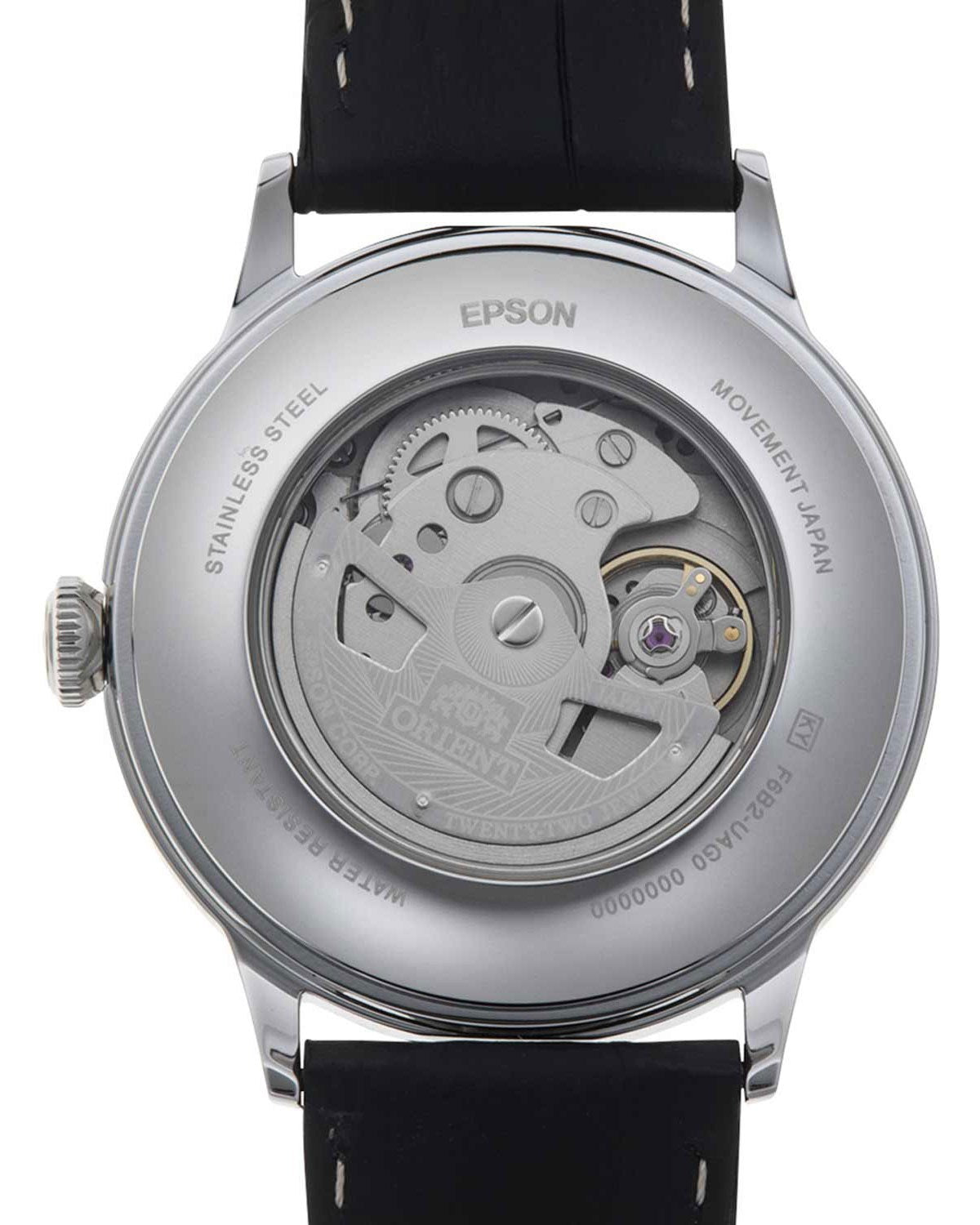 Ρολόι ORIENT Classic Automatic Black Leather Strap